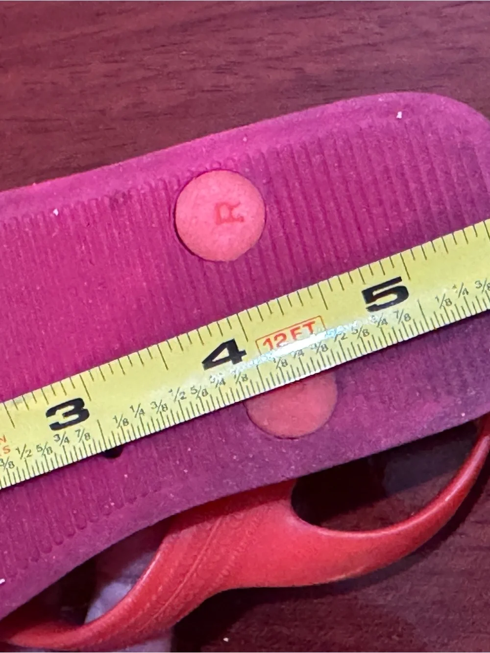 Girls’ Orange & Pink Flip Flop Sandals